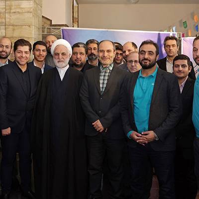 بازدید حجت‌الاسلام والمسلمین محسنی اژه‌ای از نمایشگاه فناوری‌های دانش‌بنیان قضایی
