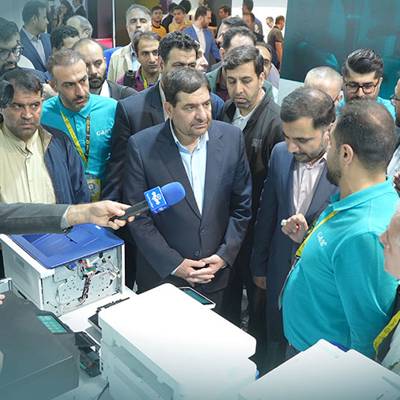 بازدید معاونت محترم ریاست جمهوری از نمایشگاه الکامپ 1402